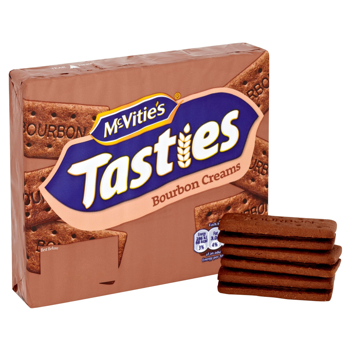 McVitie's Tasties Rich Tea Finger Biscuits, 250 g (Pack of 1)