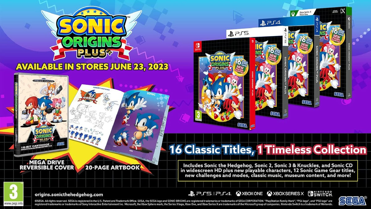 Sonic Origins Plus Switch