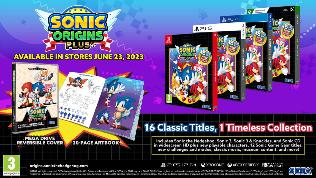 Sonic Origins Plus Switch