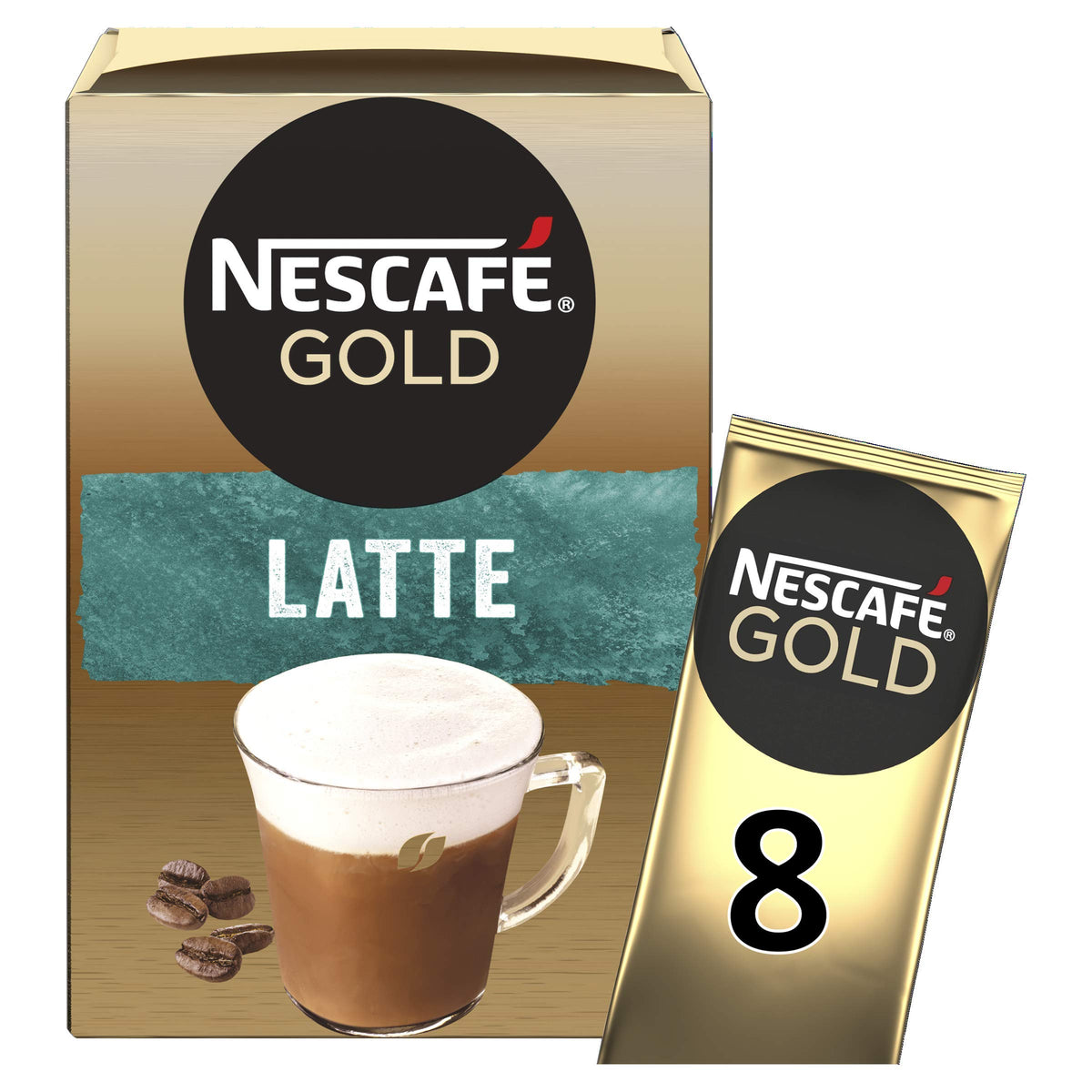 NESCAFÉ Latte Instant Coffee Sachets - 72 x 18g