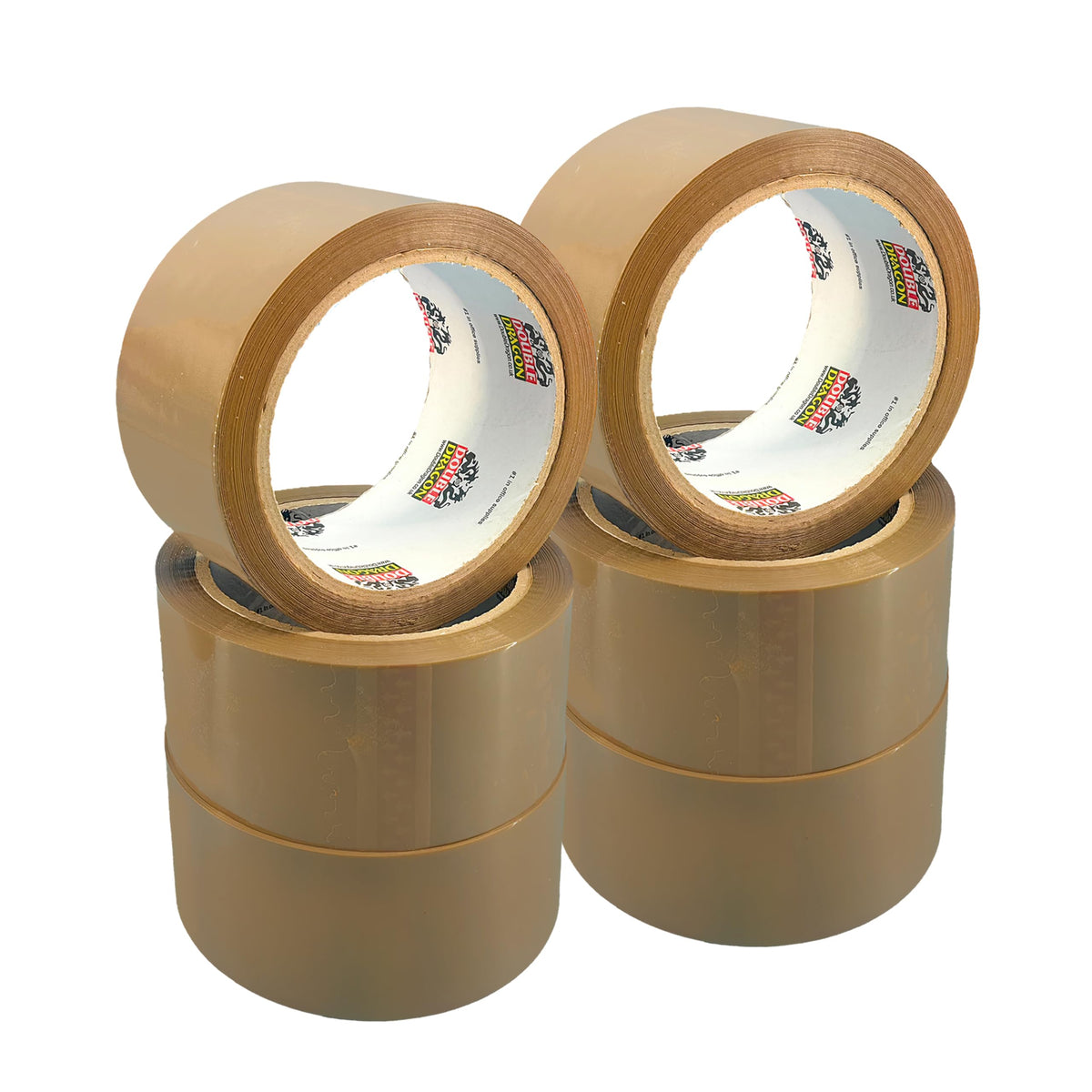 Double Dragon Extra Thick Fragile Printed Tape – 48mm wide, 66m long (Pack of 3) | Tear-Resistant, High-Tack & Long-Lasting | Ideal for Packing, Moving, Shipping, Labelling | Fits Dispensers etc