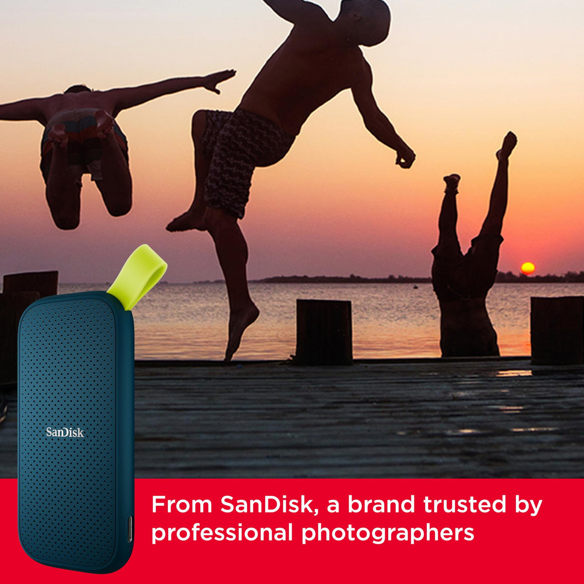 SanDisk Extreme Portable SSD 2TB - Up to 1050MB/s Read Speeds (Older Model)