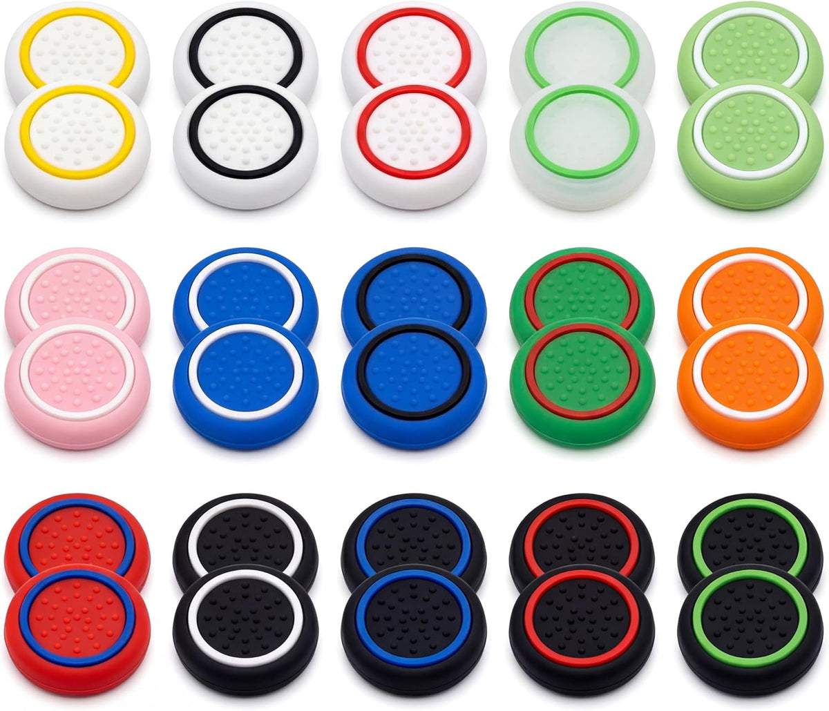 30 PcsThumb Stick Grips Caps