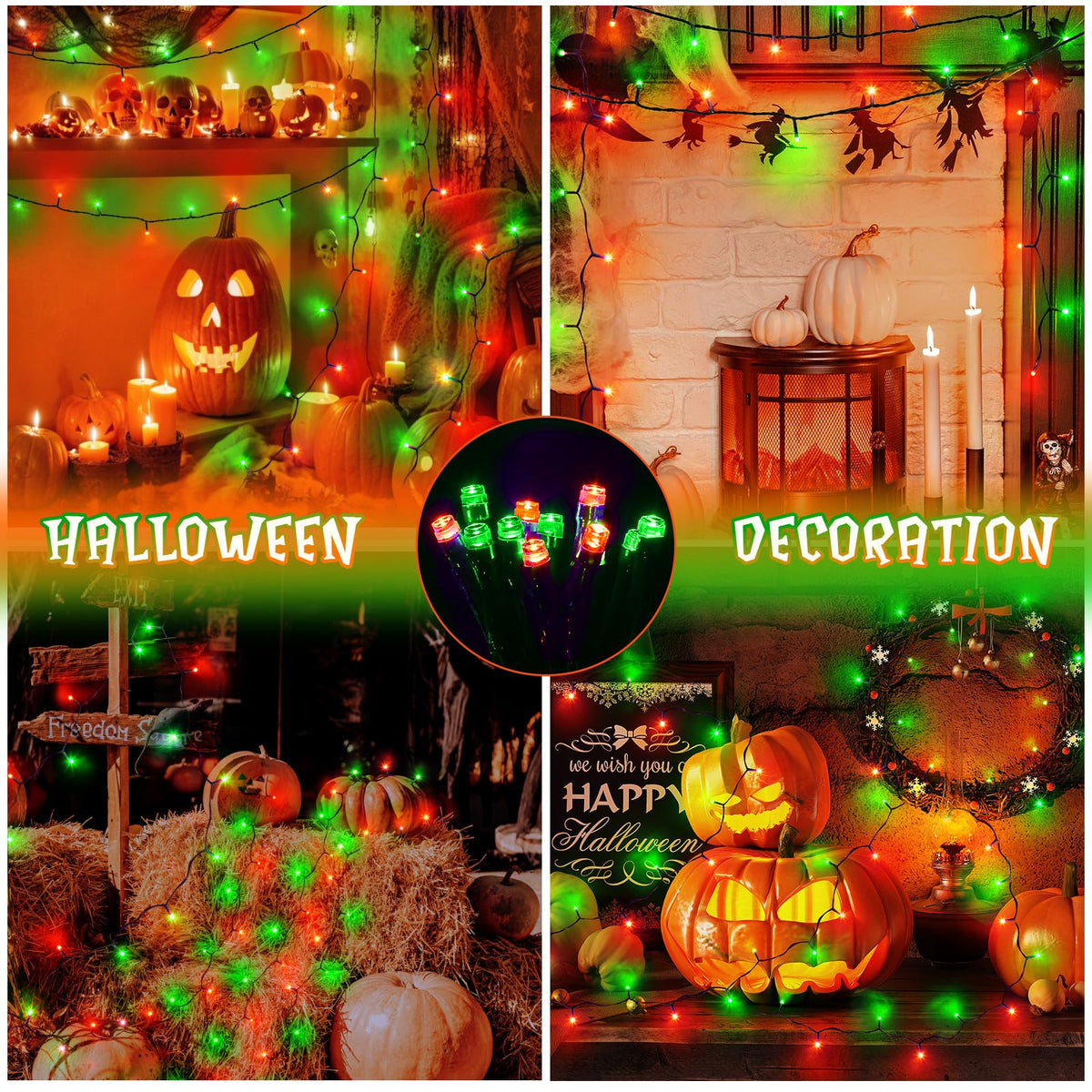 Gcstnn Battery Fairy Lights, 3M/9.8Ft 30LED Battery Powered Fairy Lights Indoor Outdoor with 6h Timer Waterproof String Lights On Green Cable,for Bedroom Christmas Tree Decorations,Garden-Cool White