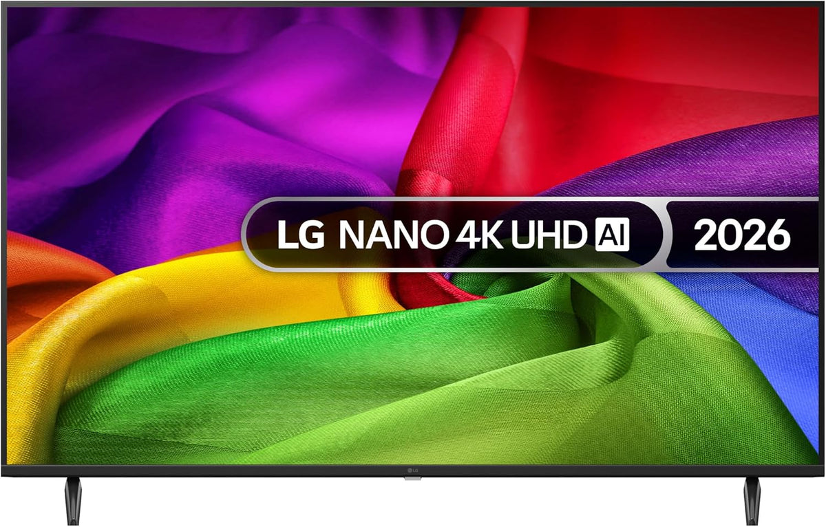 LG 50NU800B6LC Nano UHD AI NU80 4K Smart TV, α7 Processor Gen9, 60Hz, HDR10, Filmmaker Mode™, Google Cast, Apple AirPlay 2, Model Year 2026