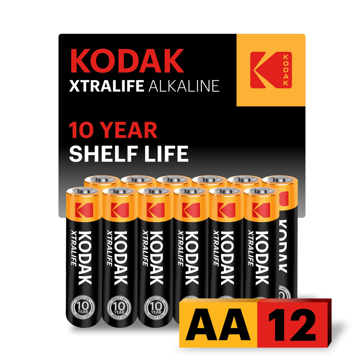 KODAK AAA Alkaline Batteries (24 Pack) Triple A Battery, LR03 1.5V