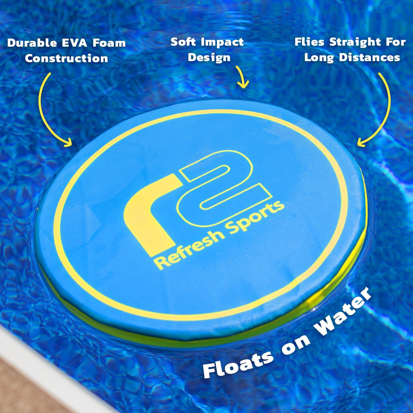 Soft Disc Flying Toy - Doesn't Hurt to Catch - Flying Disc Outdoor Toys For Kids - Easy to Learn Flying Toy - Best Boys Toys For Kids Outdoor - Gifts for Boys & Girls 3 4 5 6 7 8 9 10 11 12 13+