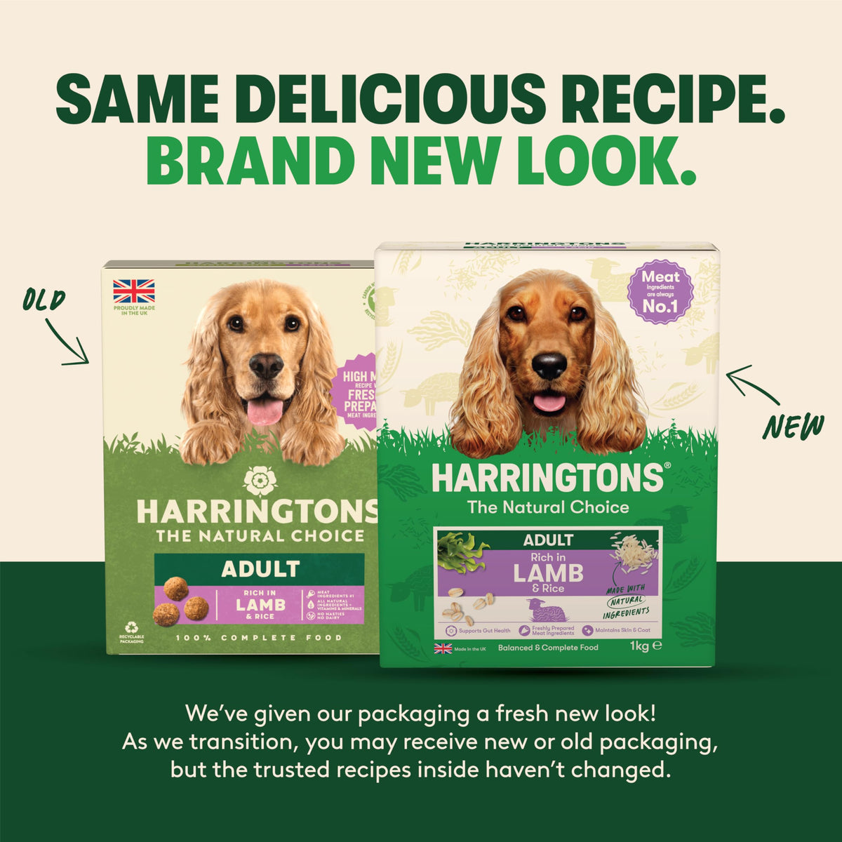 Harringtons Complete Dry Adult Dog Food Lamb & Rice 15kg