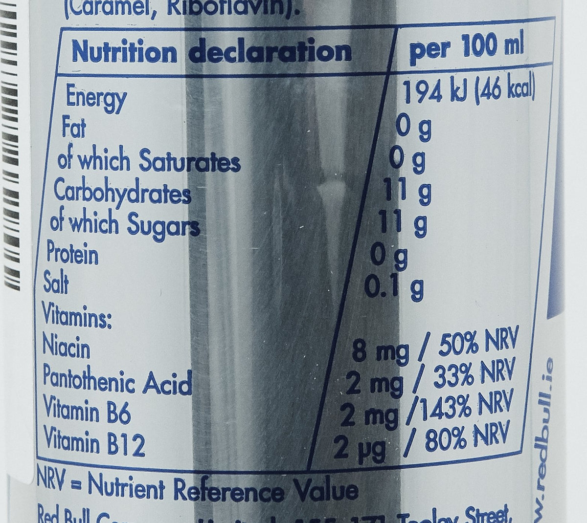 Red Bull Energy Drink Summer Edition Curuba-Elderflower, 250ml x 12