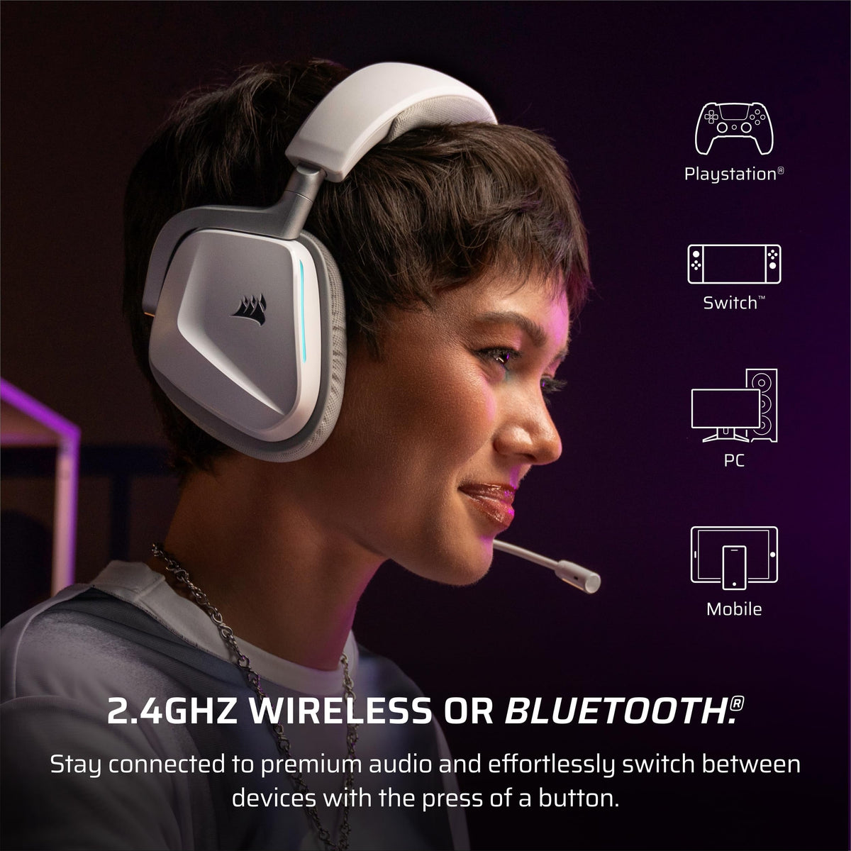 Corsair VOID v2 Wireless Gaming Headset – Dual Tone