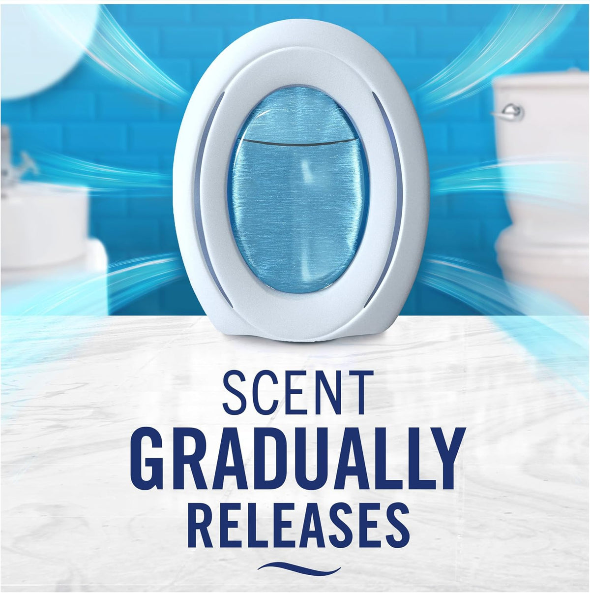 Febreze Bathroom, Continuous Air Freshener Cotton Fresh, 3 Unit, Fights Odour and Freshens