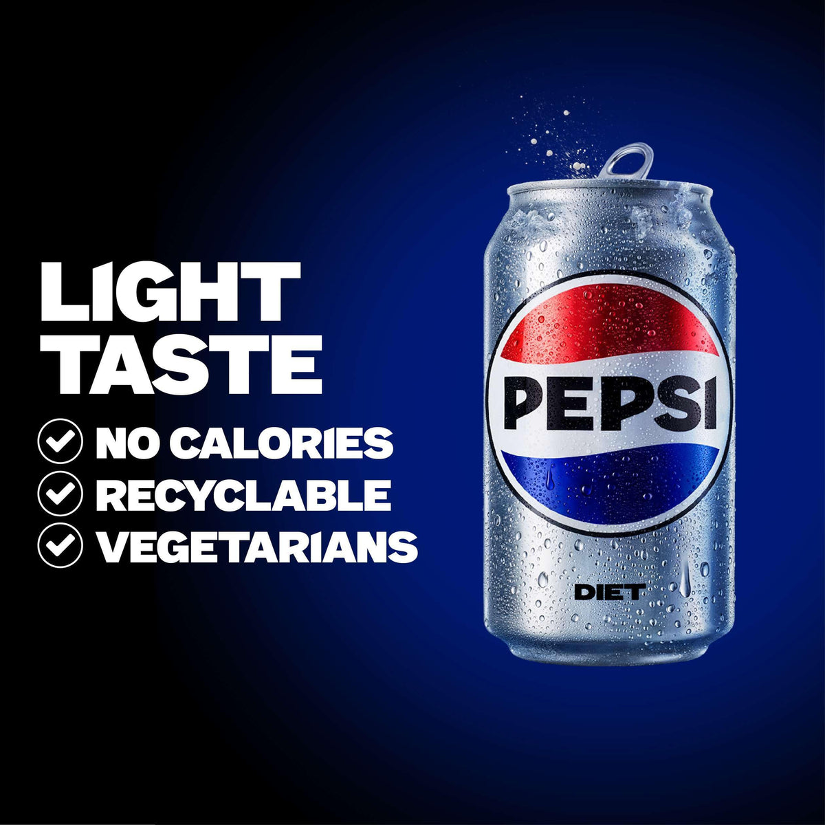 Pepsi Diet Cola | 330ml Can | 24 Pack