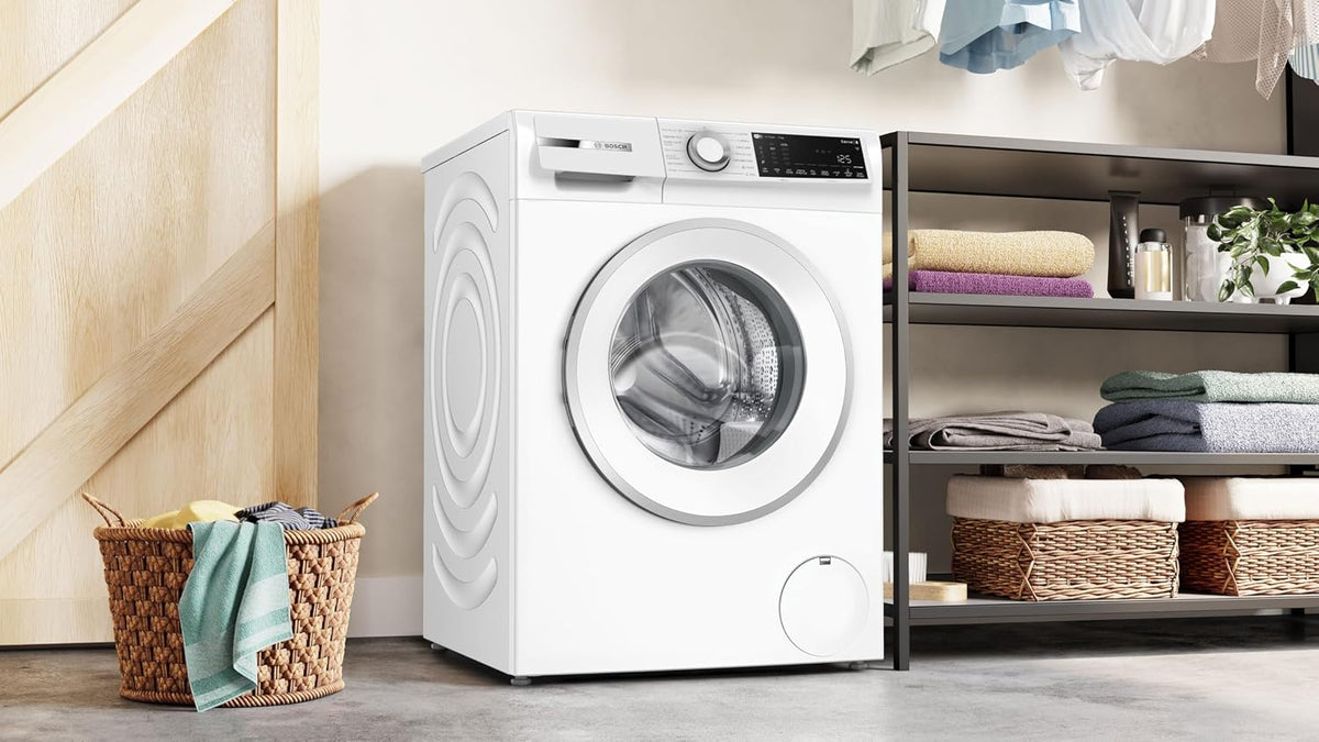 Bosch Series 6 WGJ25400GB Washing Machine, 10kg, 1400rpm, Energy Rating A, Freestanding, White