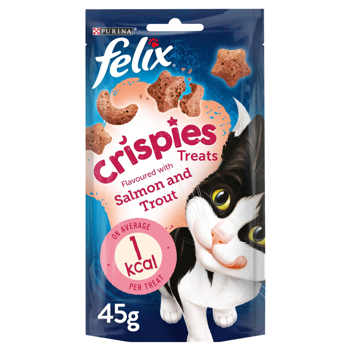 FELIX Tasty Shreds Adult Wet Cat Food Mixed Selection in Gravy Chicken, Beef, Tuna, Salmon 40 x 80g Pouches