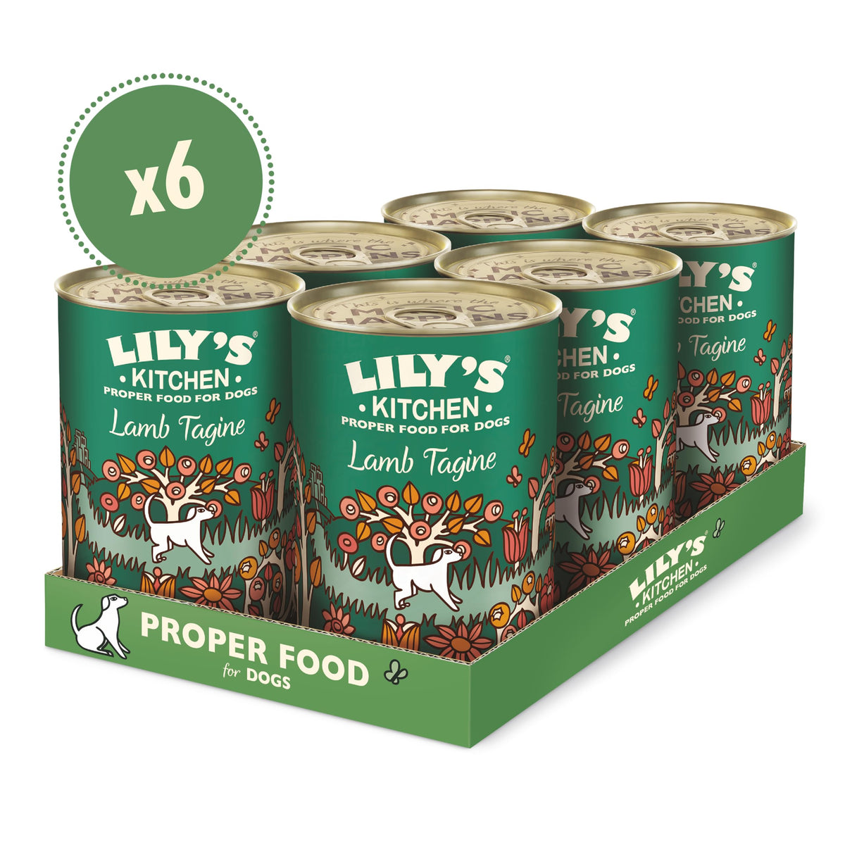 Lily's Kitchen Cottage Pie - Complete Adult Dog Wet Food (6 x 400g)