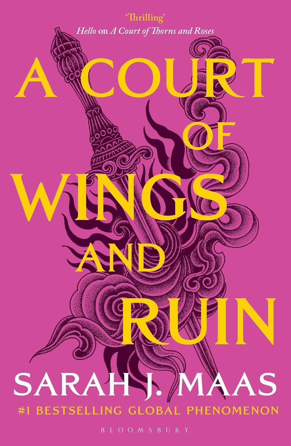 A Court of Wings and Ruin: The third book in the GLOBALLY BESTSELLING, FANTASY ROMANCE series (A Court of Thorns and Roses)