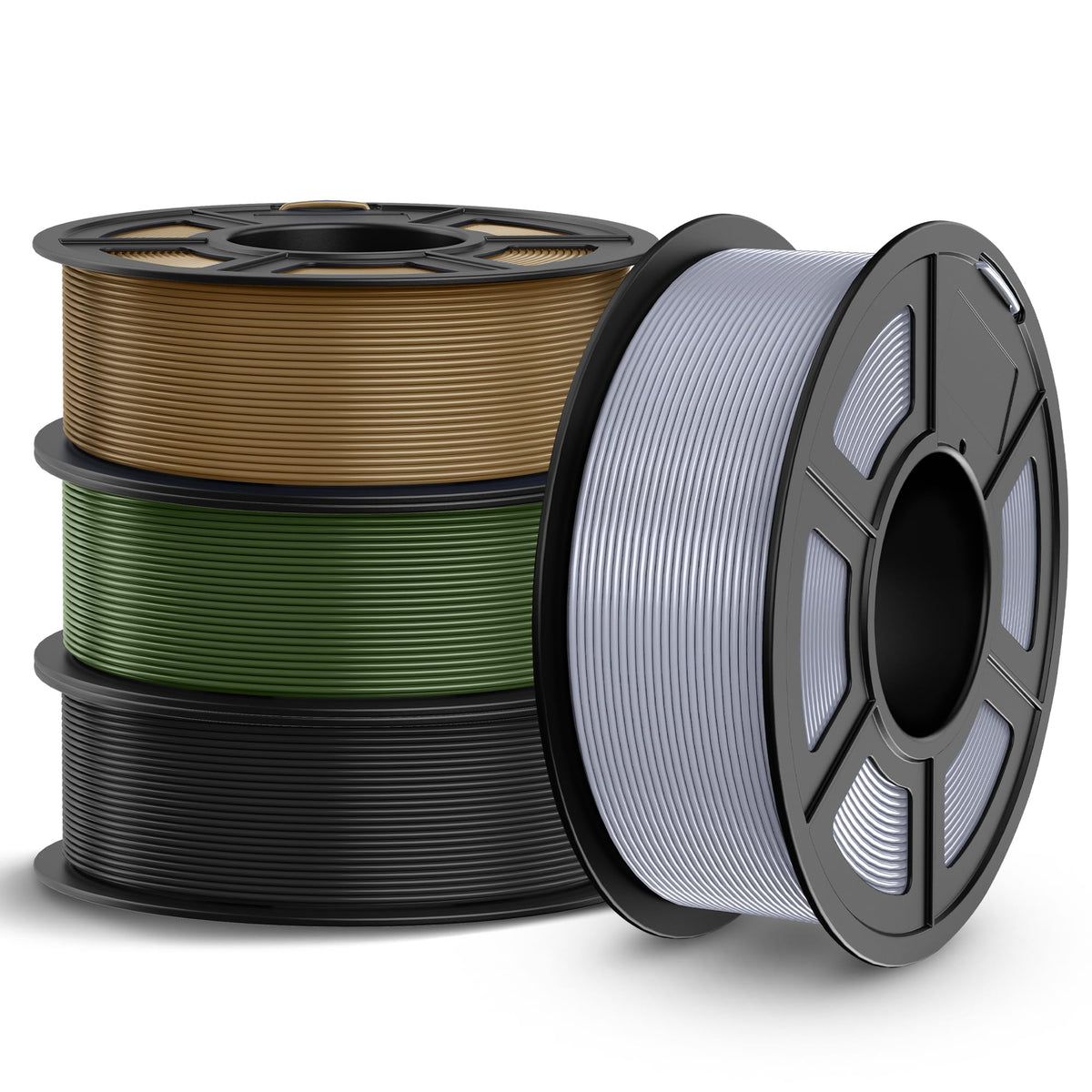 TECBEARS PETG Filament 1.75mm Black 1KG, High Strength & Toughness