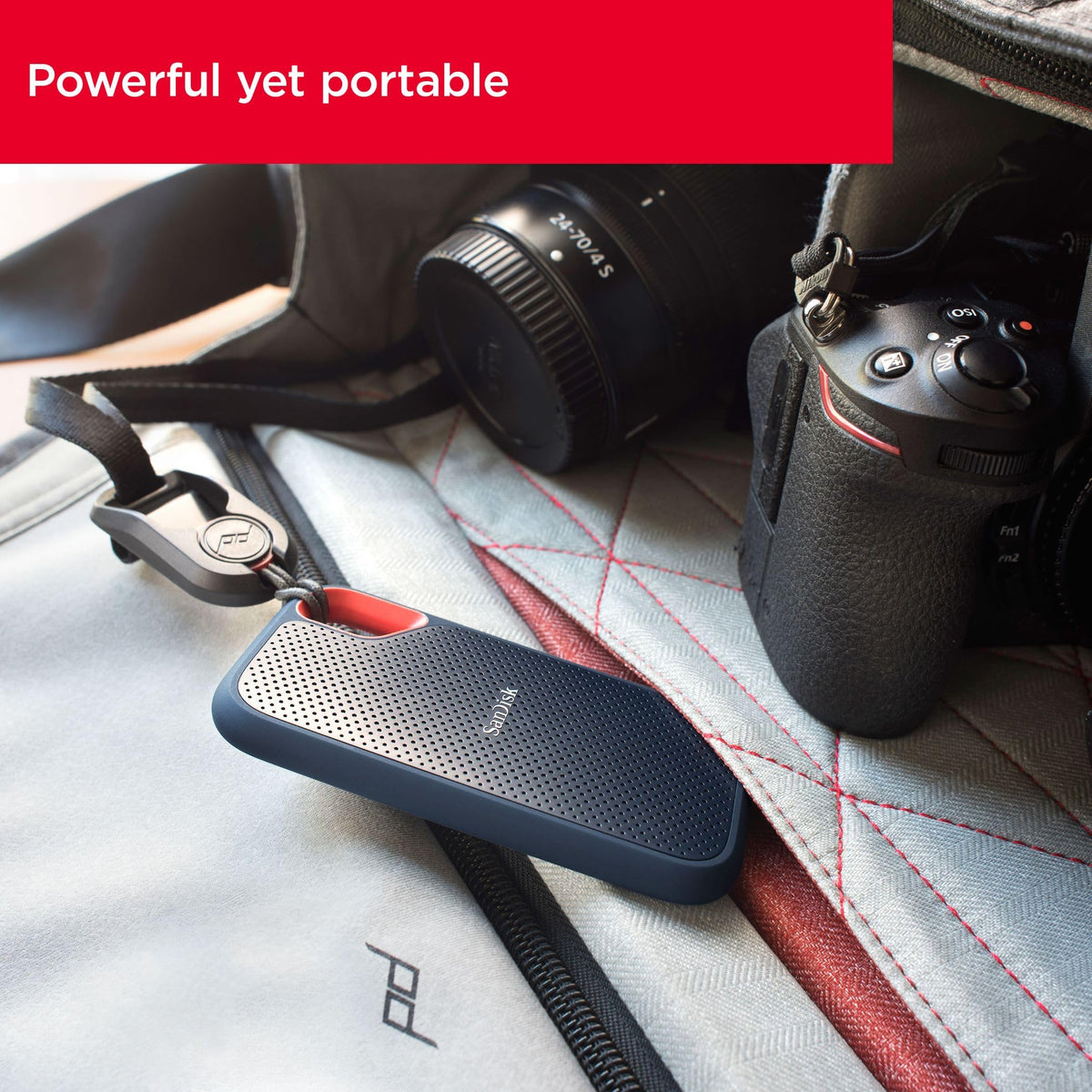SanDisk Extreme Portable SSD 1TB - Up to 1050MB/s Read Speeds (Older Model)