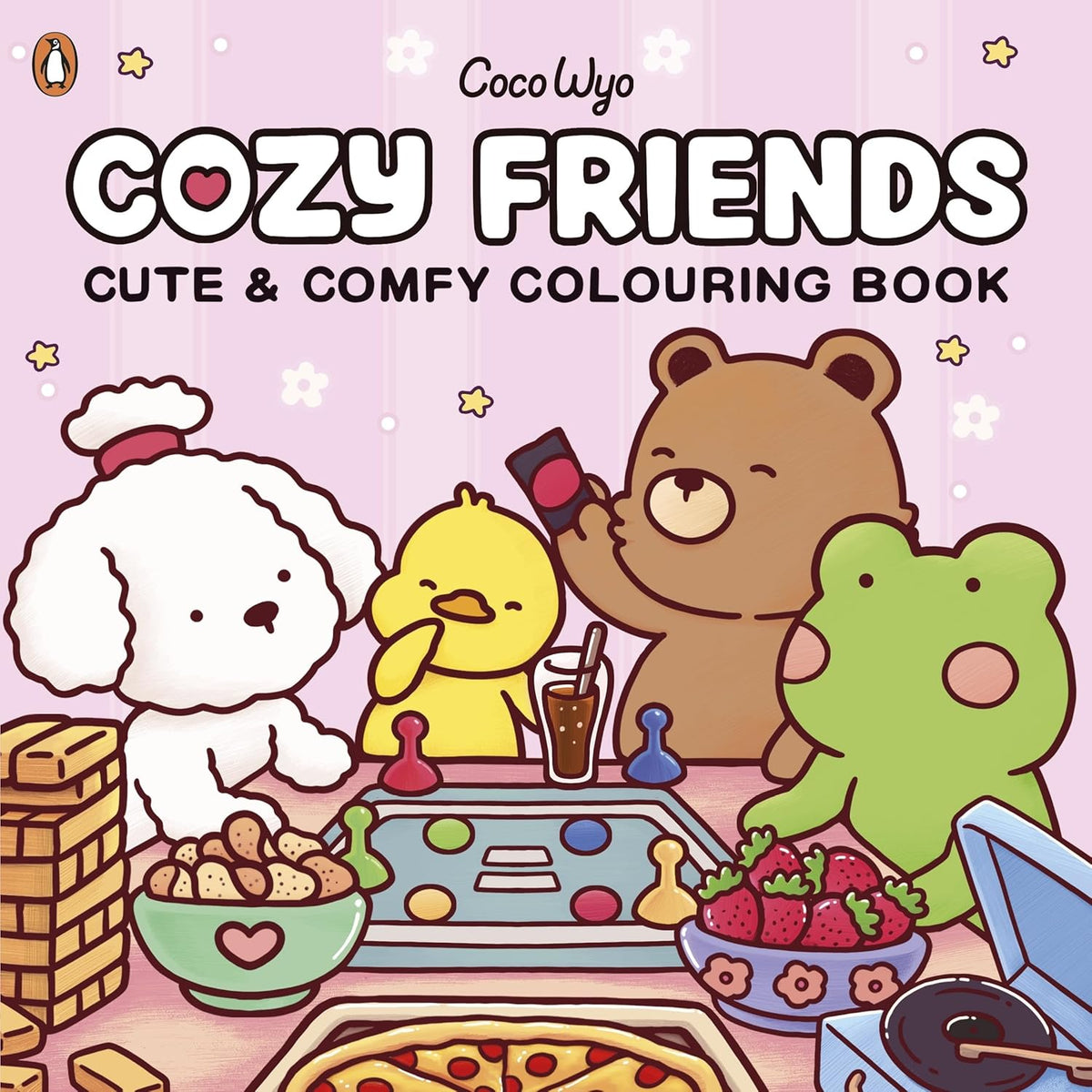 Cozy Friends: A relaxing cosy colouring book, from the bestselling author (Coco Wyo)