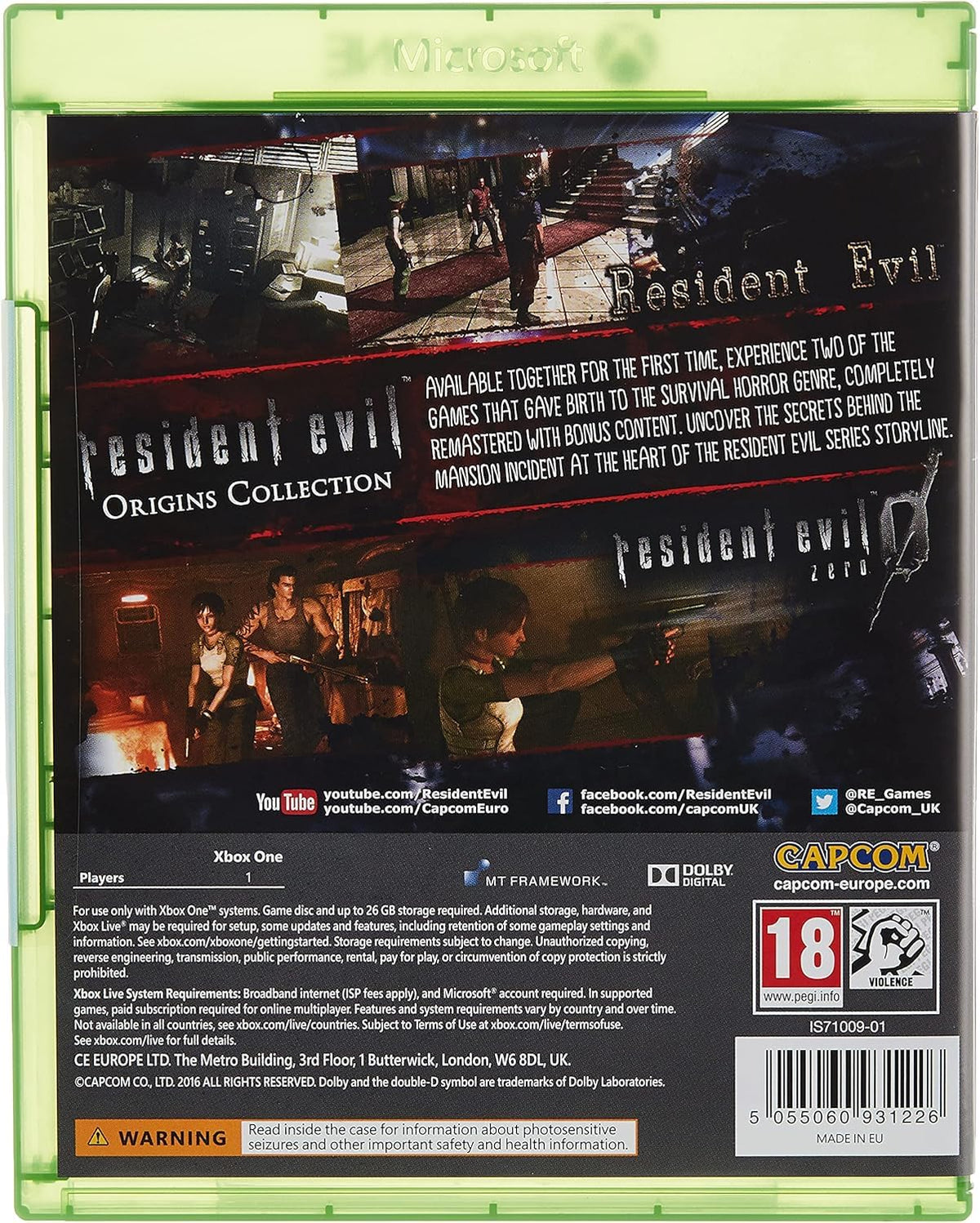 Resident Evil Origins Collection (PS4)
