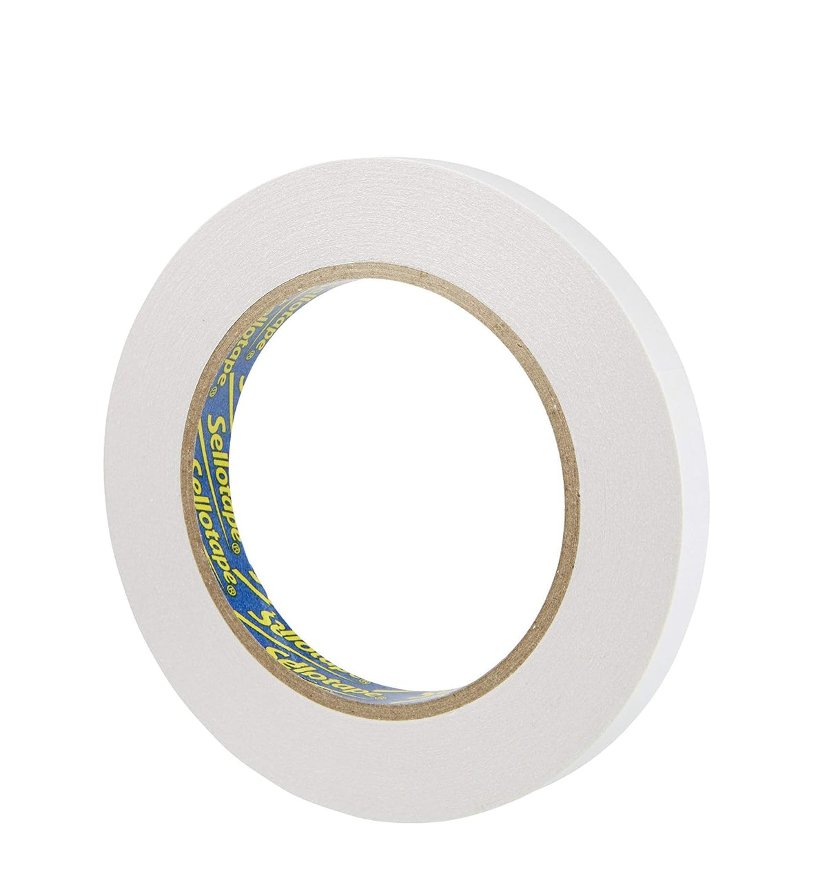 Sellotape Double Sided Tape, Strong Double Sided Tape for Everyday Use, Mounting, Arts & Crafts, Easy to Use Double Sided Sticky Tape with Solid Grip & Easy Peel, 12mmx33m (Pack of 2)