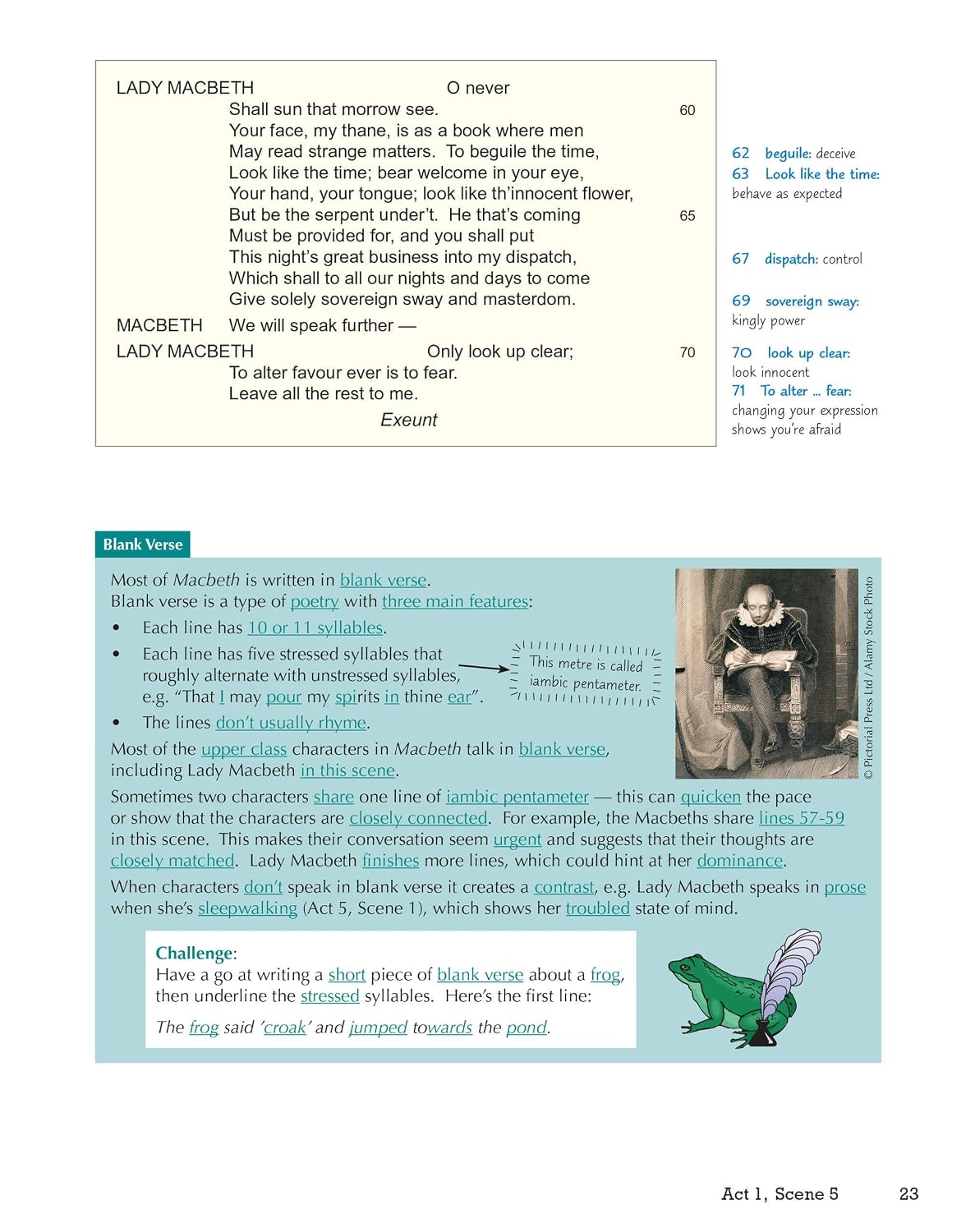Macbeth - The Complete Play with Annotations, Audio and Knowledge Organisers: for the 2027 and 2028 exams