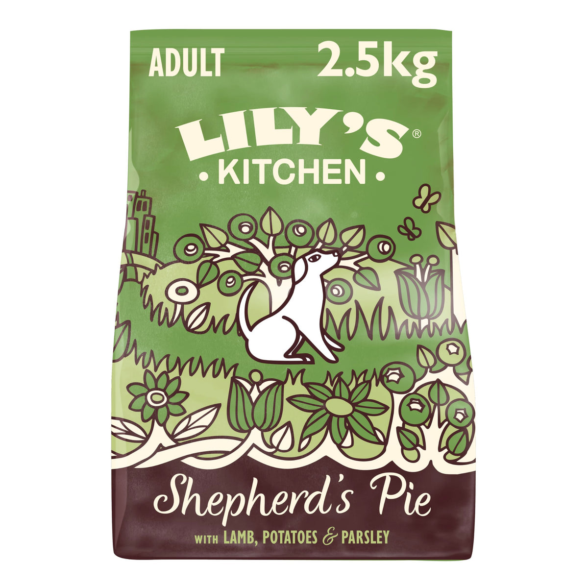 Lily's Kitchen Made with Natural Ingredients Adult Dry Dog Food Chicken & Duck Grain-Free Recipe 2.5kg Bag