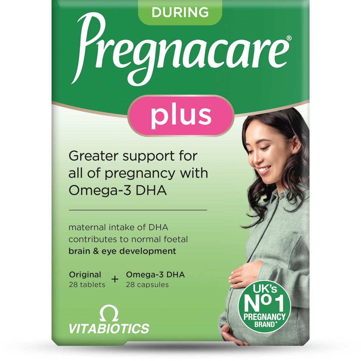 Pregnacare MAX Pregnancy Vitamins - UK's No.1 Pregnancy Brand. Greater Prenatal Care for Women, Supplement with Added Omega-3 DHA for Normal Brain and Eye Development