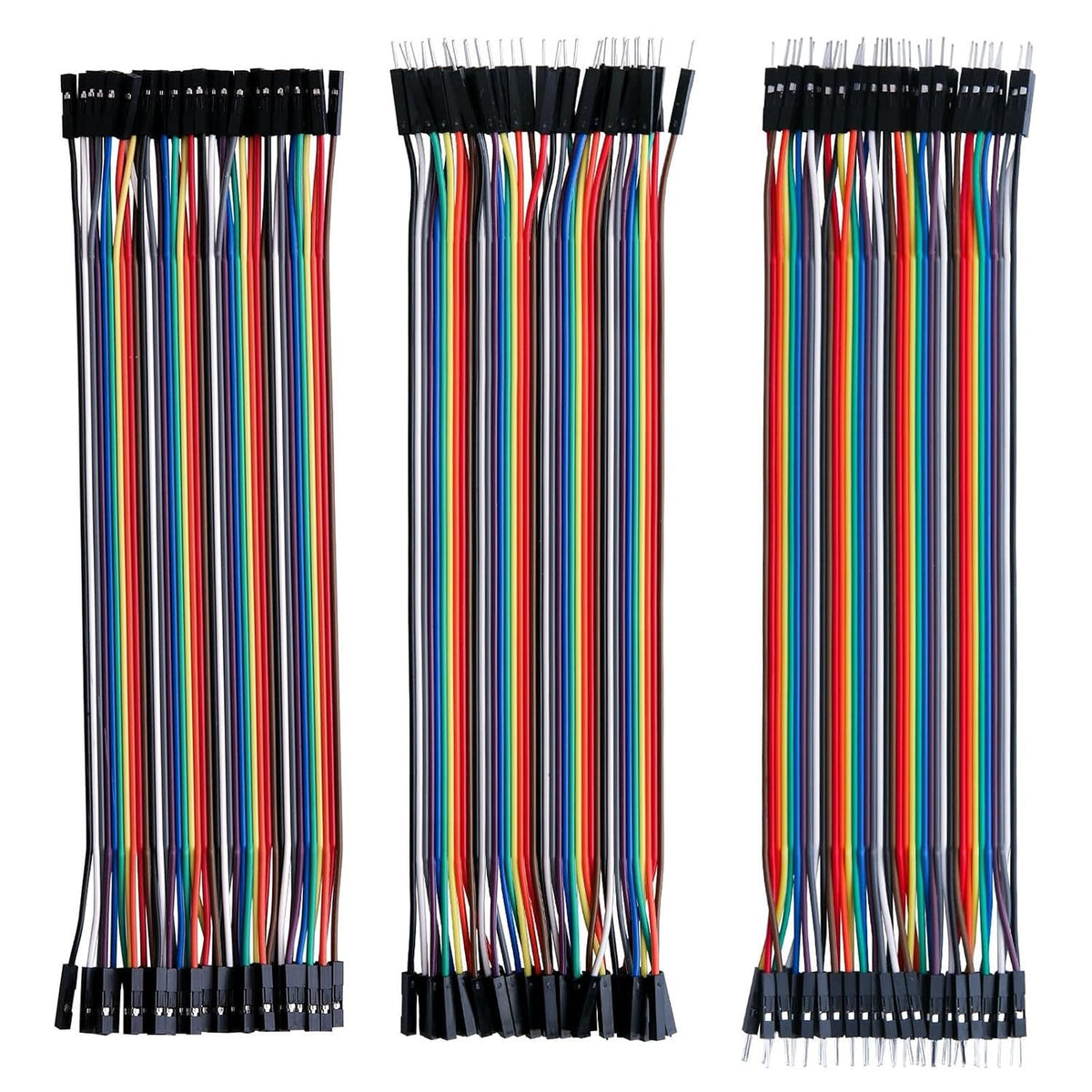 ELEGOO 120pcs Multicolored Dupont Wire Kit Compatible with Arduino Projects