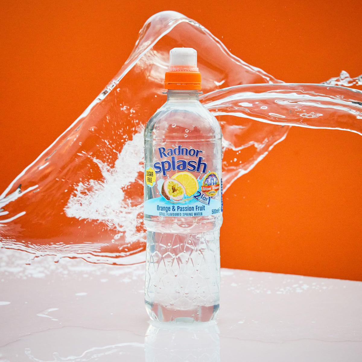 Radnor Splash Flavoured Water Sugar Free 500ml - Pack of 24 (Strawberry)