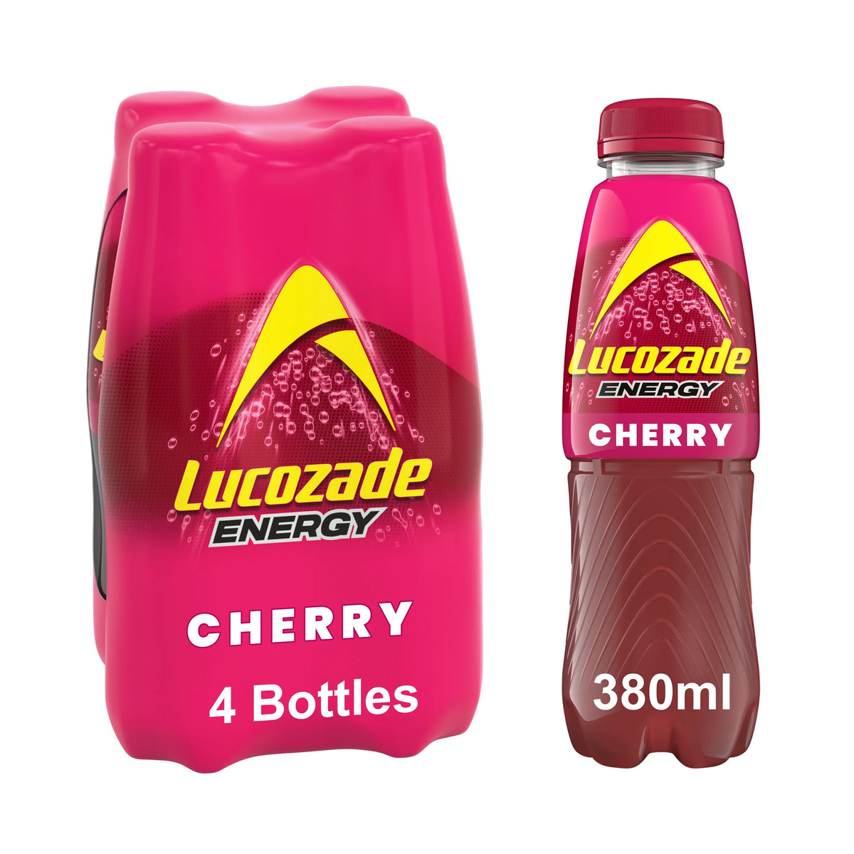 Lucozade Energy Cherry 500ml (Pack of 12)
