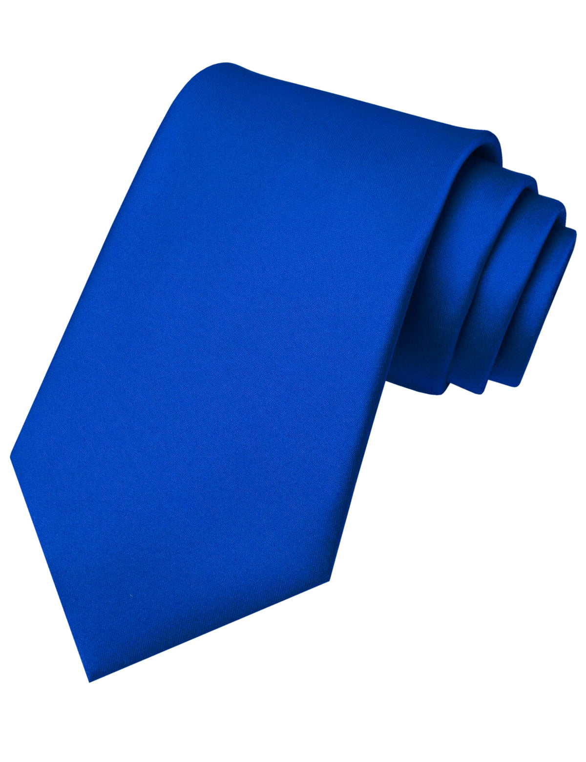 RBOCOTT Solid Color Tie Mens Necktie for Business and Wedding Party