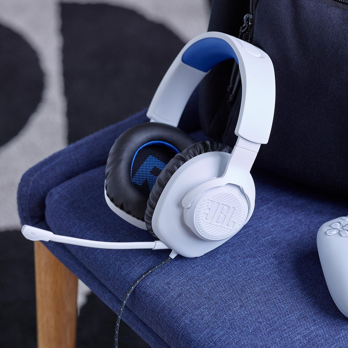 JBL Quantum 100 Wired Over-Ear Gaming Headset with Boom Mic, Multi-Platform Compatible, Black