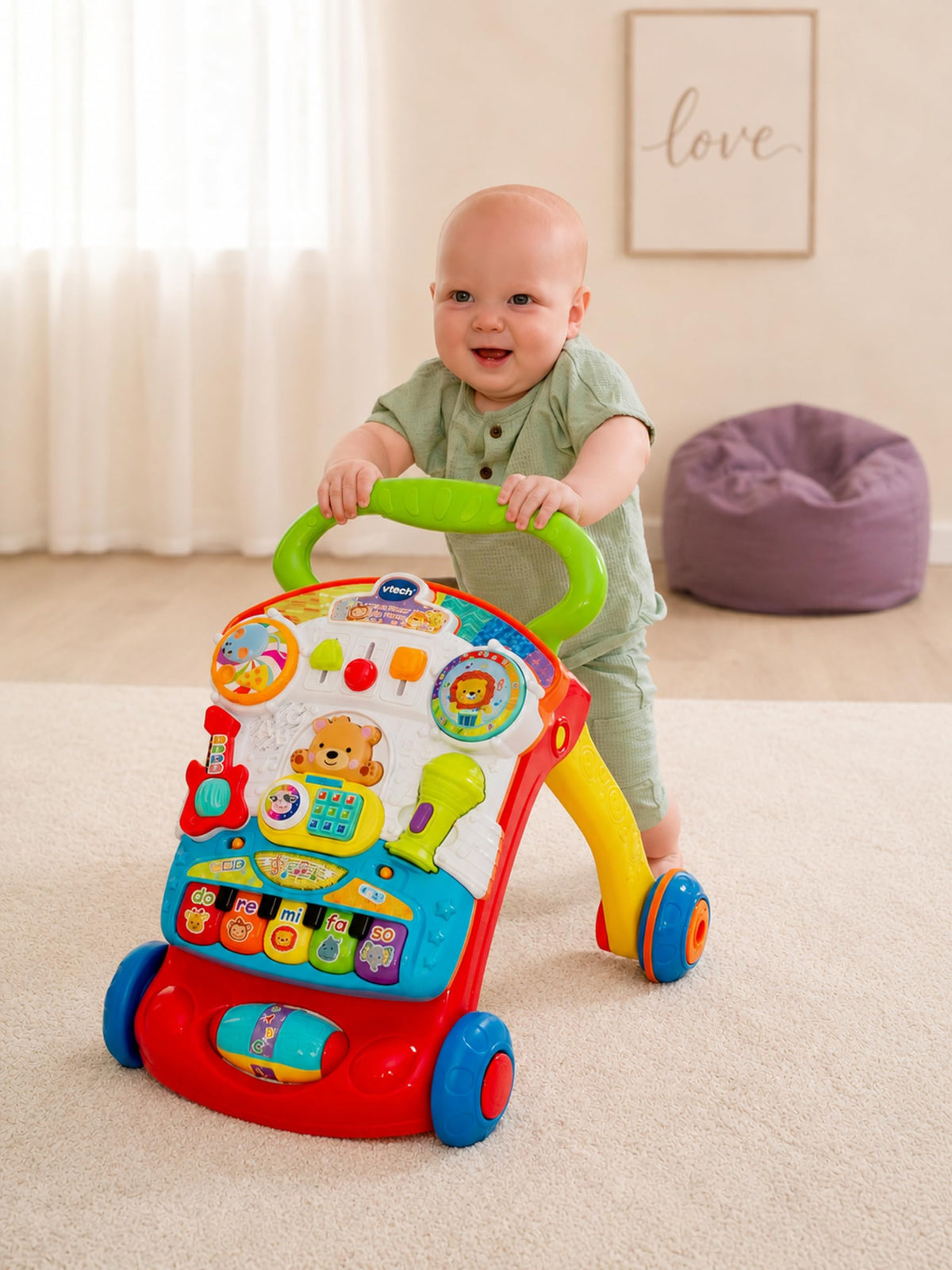 Vtech Baby First Steps Baby Walker, English