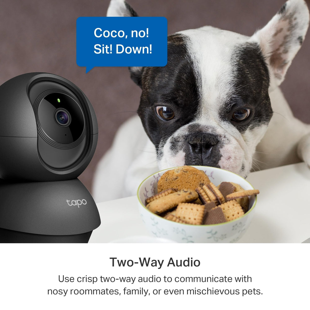 Tapo C200 Full HD Pan/Tilt Indoor Security Camera Pet Camera House Security