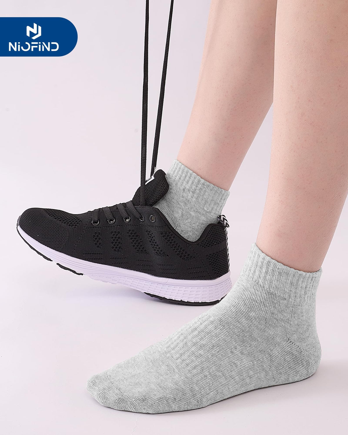 Niofind Quarter Sports Socks for Men & Women, Cotton and Cushioned