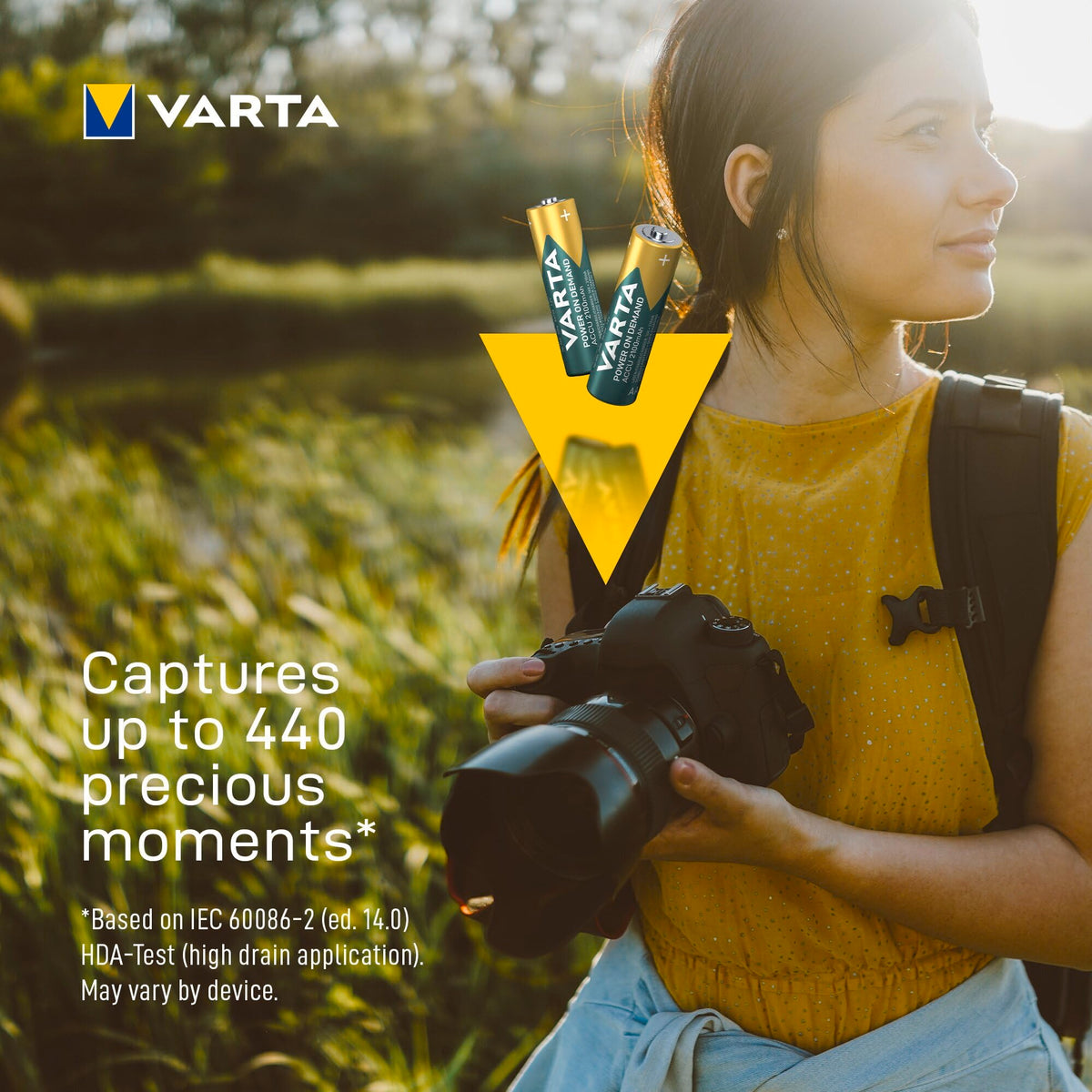 VARTA Batteries AA, Pack of 40, Power on Demand, Alkaline, 1.5 V