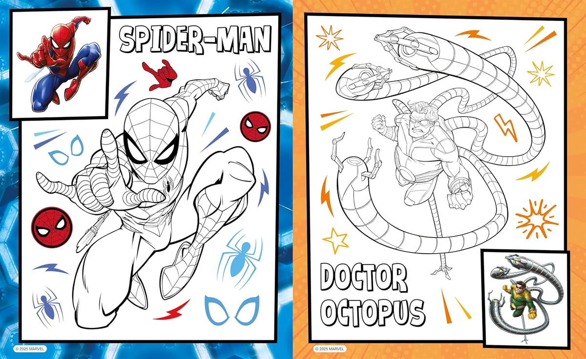 Marvel Spider-Man: Epic Colouring: Over 60 pages of creative colouring activities, ideal for ages 4 and up!
