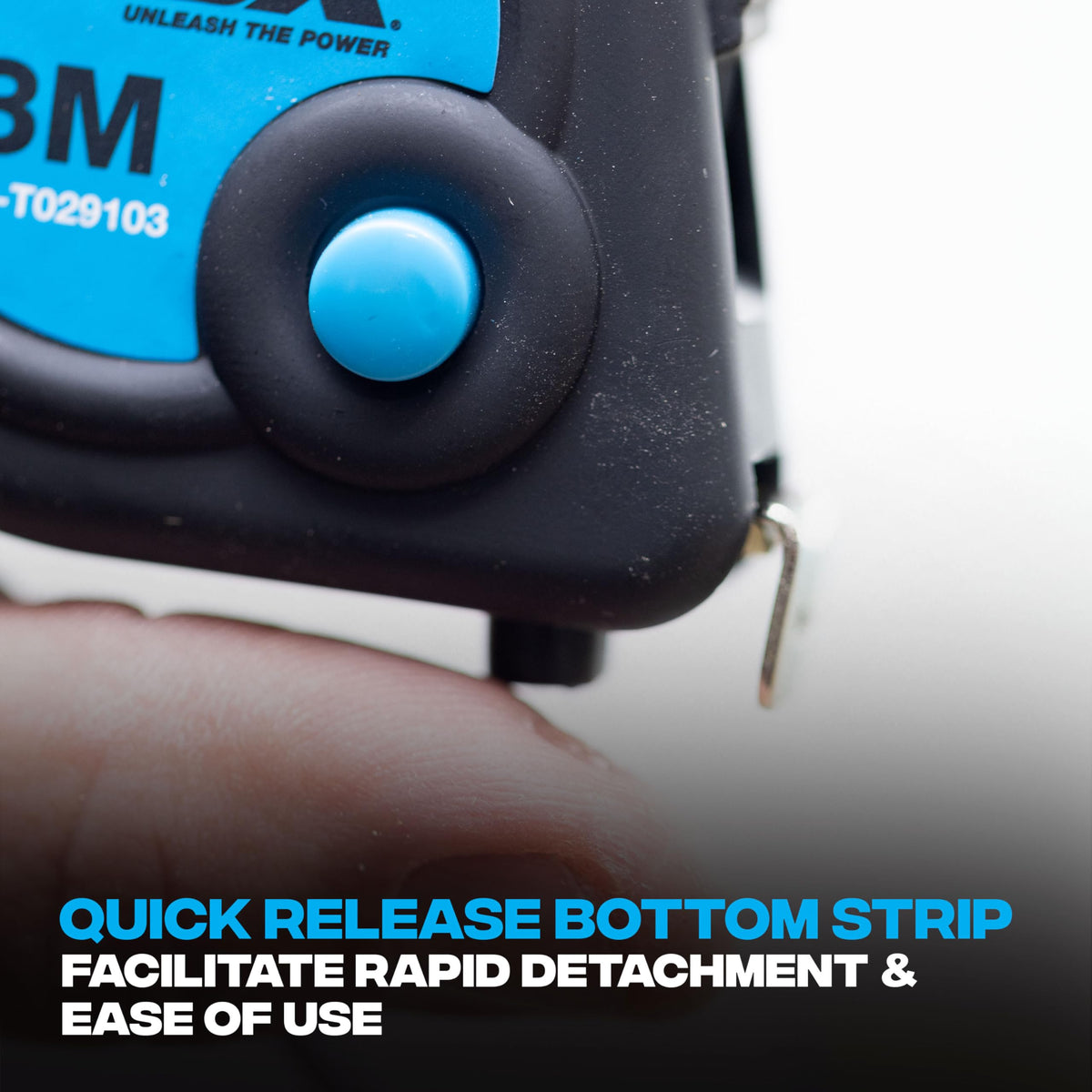 OX Trade 8m Tape Measure Twinpack - Metric & Imperial, Nylon Coated Blade