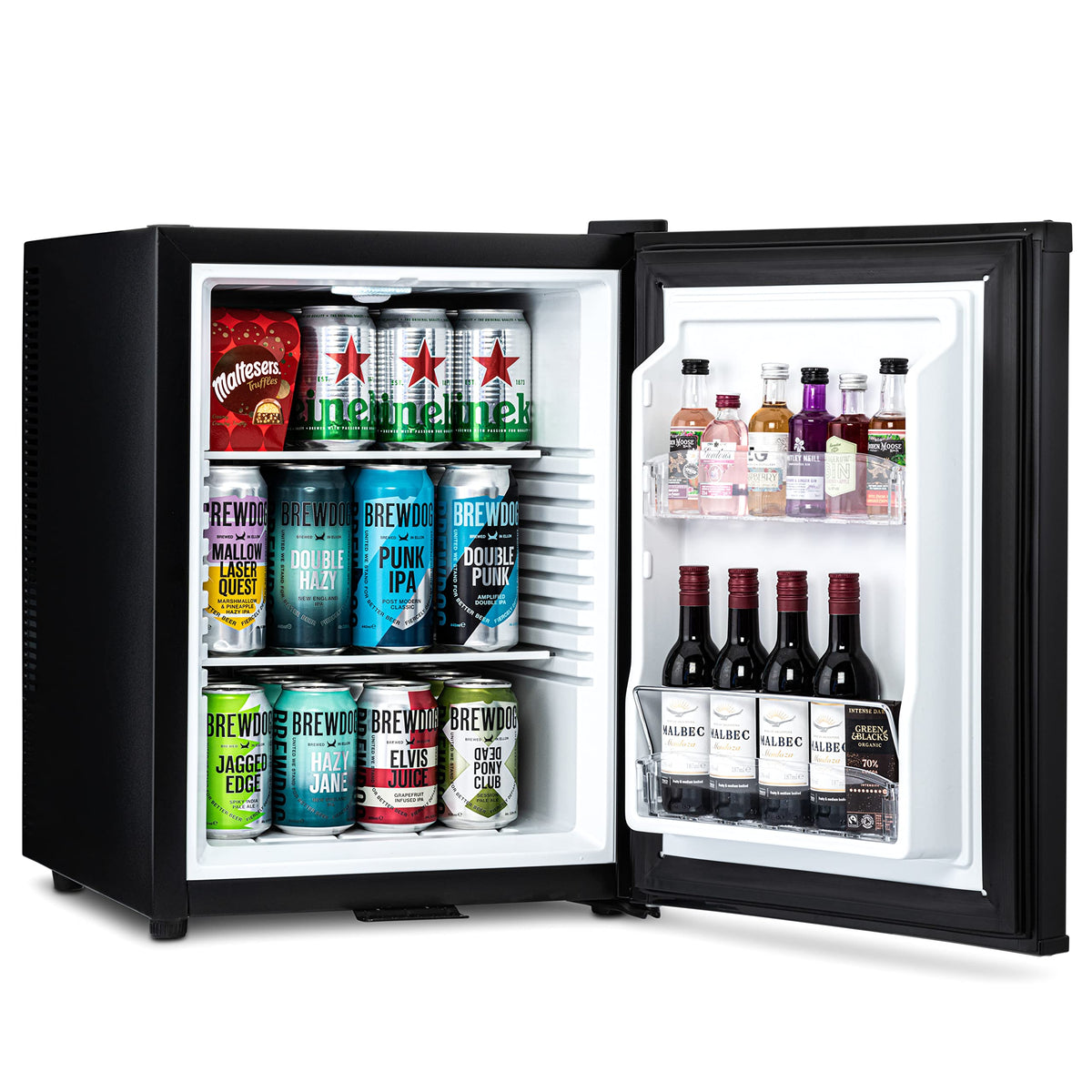 Barcool Bar25 Mini Bar Fridge | 5-15°C | Ultra-Quiet | Solid Door