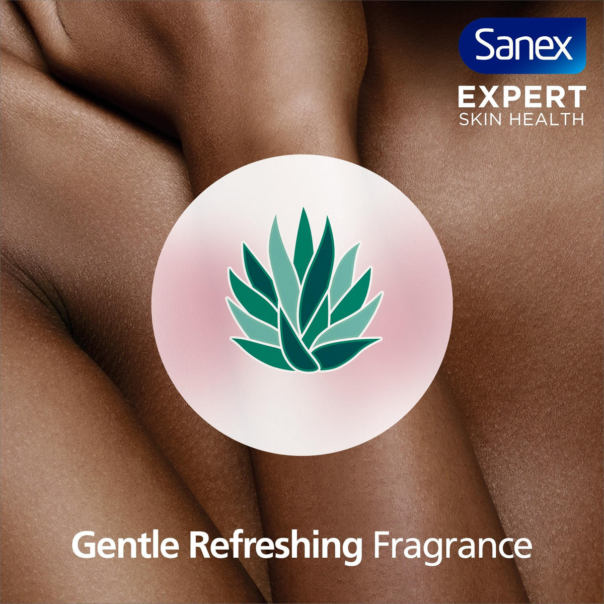 Sanex Body Wash - Expert Skin Health - Hypoallergenic Shower Gel - Dermatologist Tested Gentle for Very Sensitive Skin - Multipack - 6 Pack - 450ml Bottles