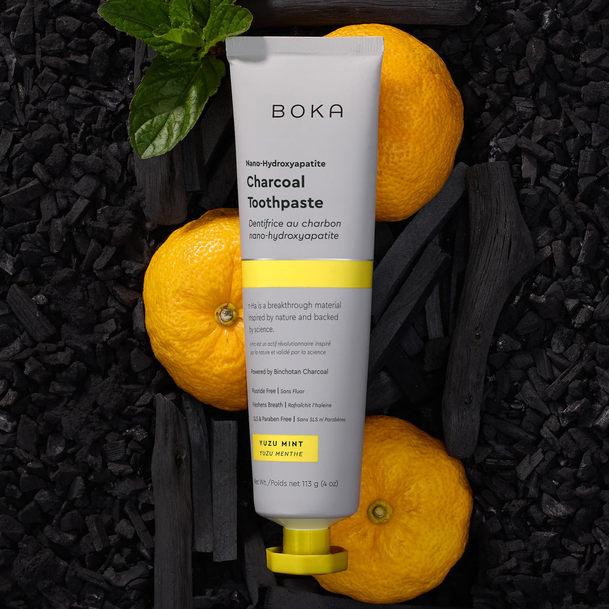 Boka Toothpaste - Fluoride Free Toothpaste, Nano Hydroxyapatite Toothpaste