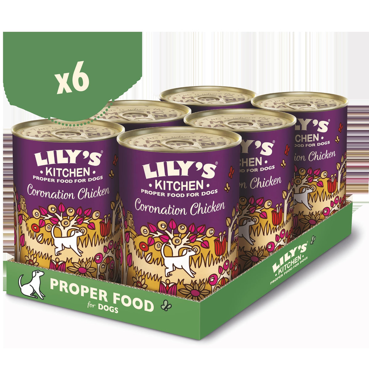 Lily's Kitchen Cottage Pie - Complete Adult Dog Wet Food (6 x 400g)