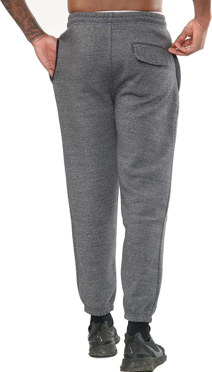 SKYTEX UK Mens Fleece Jogging Bottoms Pants Trousers Casual Sizes S - 8XL, 4 Colours