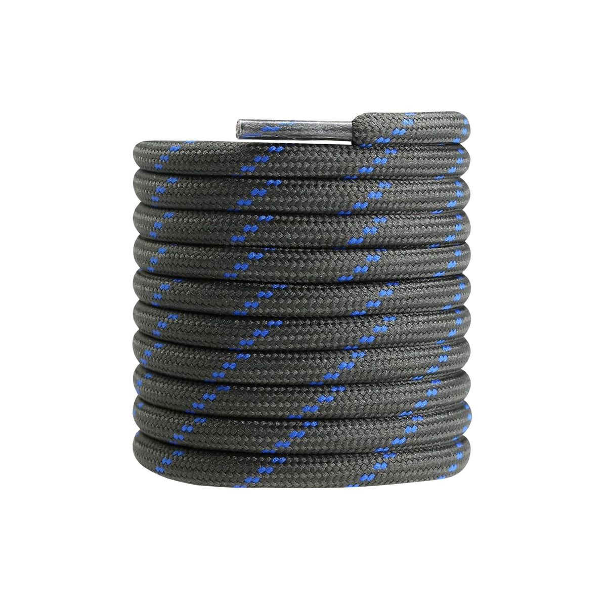 CCSOFTIME Round Work Boot Laces - Heavy Duty, Thick Replacement Laces for Men, Women, Adults - Walking, Hiking, Steel Toe, Safety, Hunting Boots