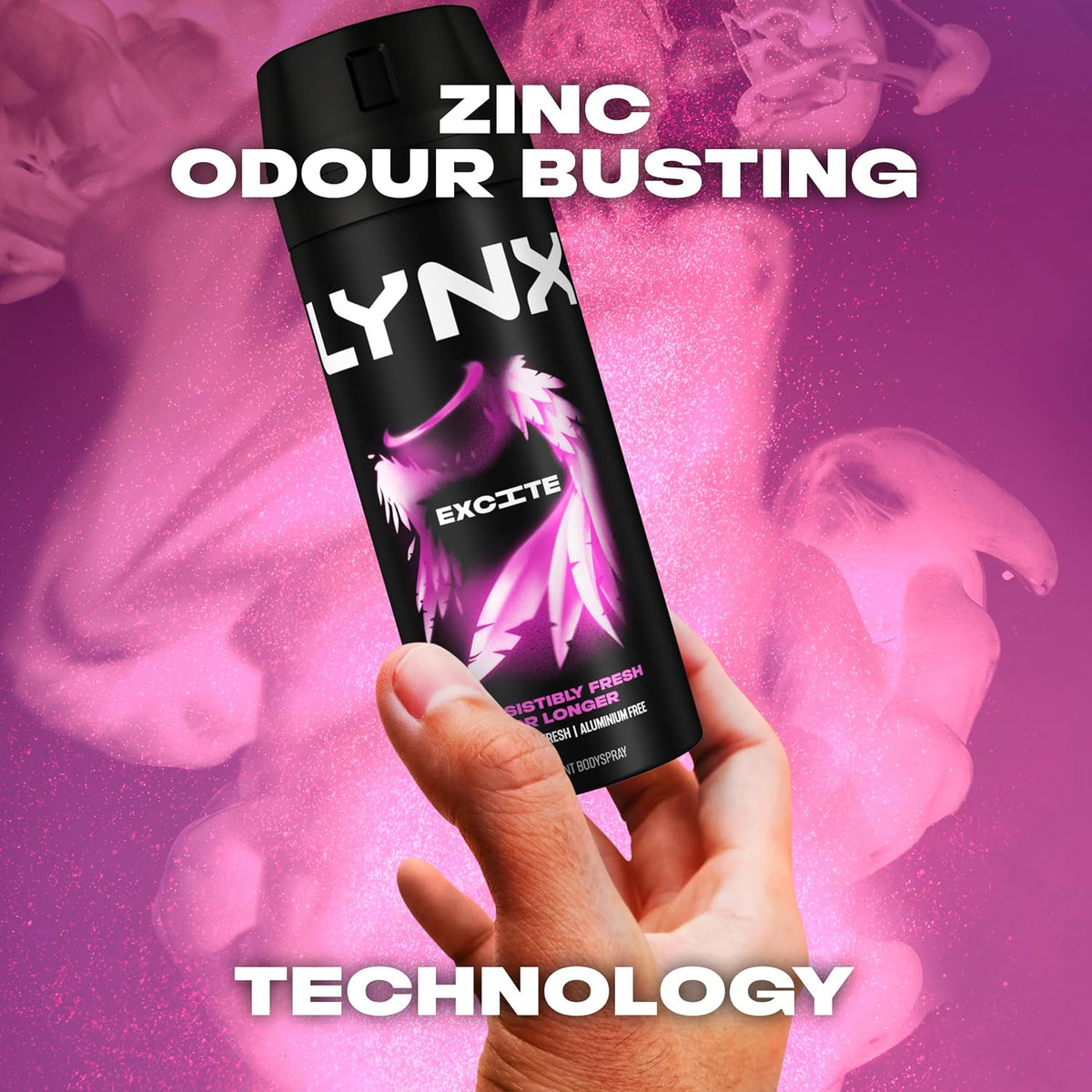 Lynx Excite Aerosol Bodyspray 150 ml