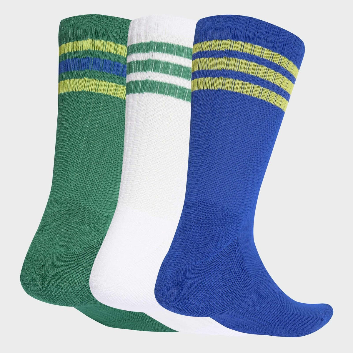 adidas 3-Stripes Cushioned Crew Socks 3 Pair Pack
