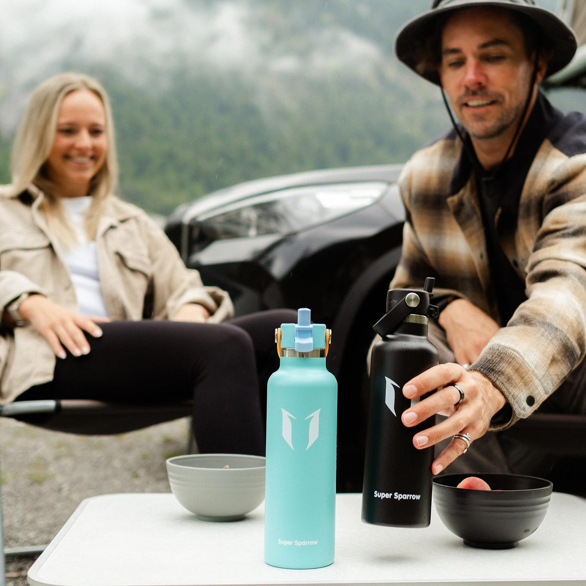 Sparrow Insulated Water Bottle 500ml/750ml/1L/1.2L Metal Drinks Bottle