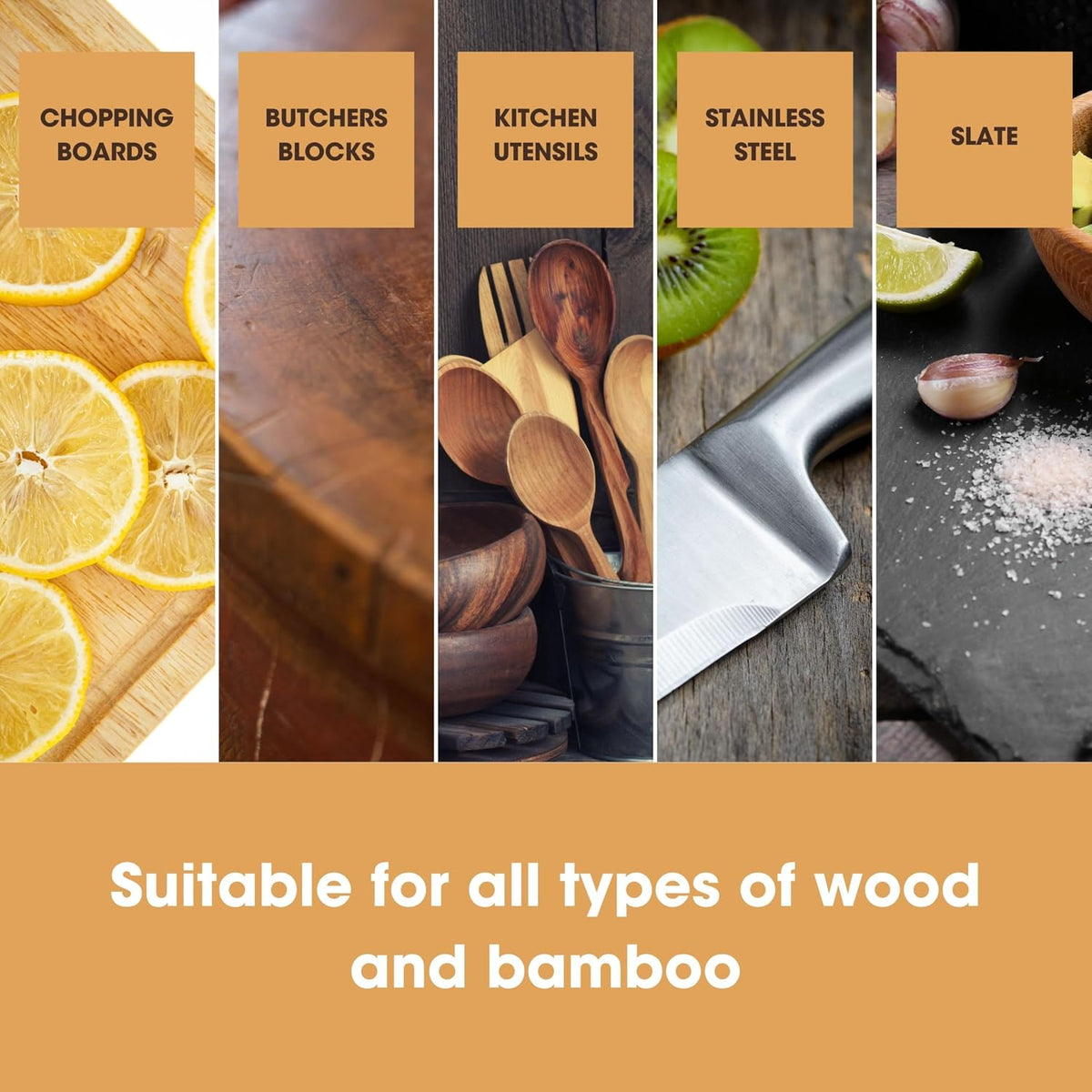 Chopping Board Oil - Premium Food Grade Mineral Oil to Protect and Restore Wood Cutting Boards, Butcher Blocks, Countertops - 250ml