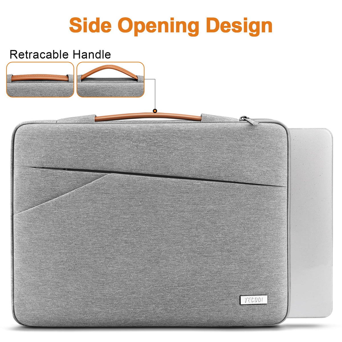 TECOOL 13.3 Inch Laptop Sleeve Protective Case for MacBook Air Neo 13